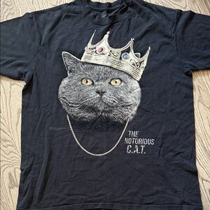 The Mountain Black 'Notorious C.A.T.' T-Shirt